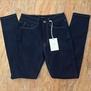 NWT KanCan Dark Blue Straight Leg Jeans